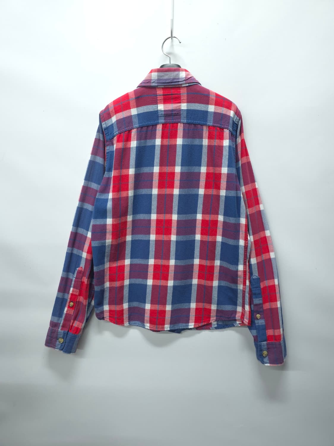 홀리스터 시그니처 로고 체크 플란넬 셔츠 (95) 상품이미지7