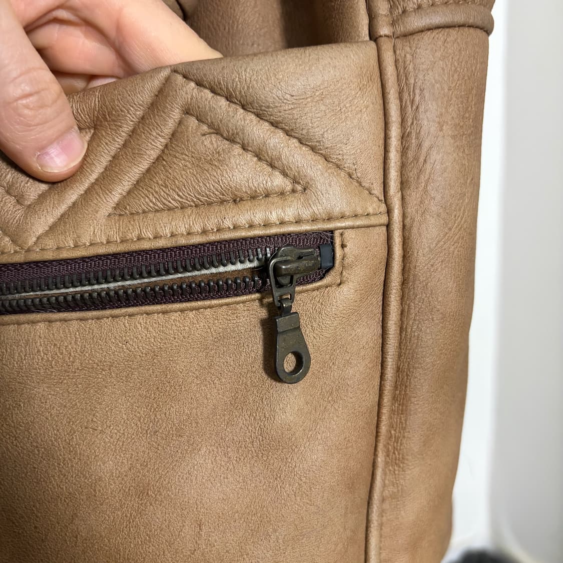 무스탕 퍼 라펠 상품이미지9