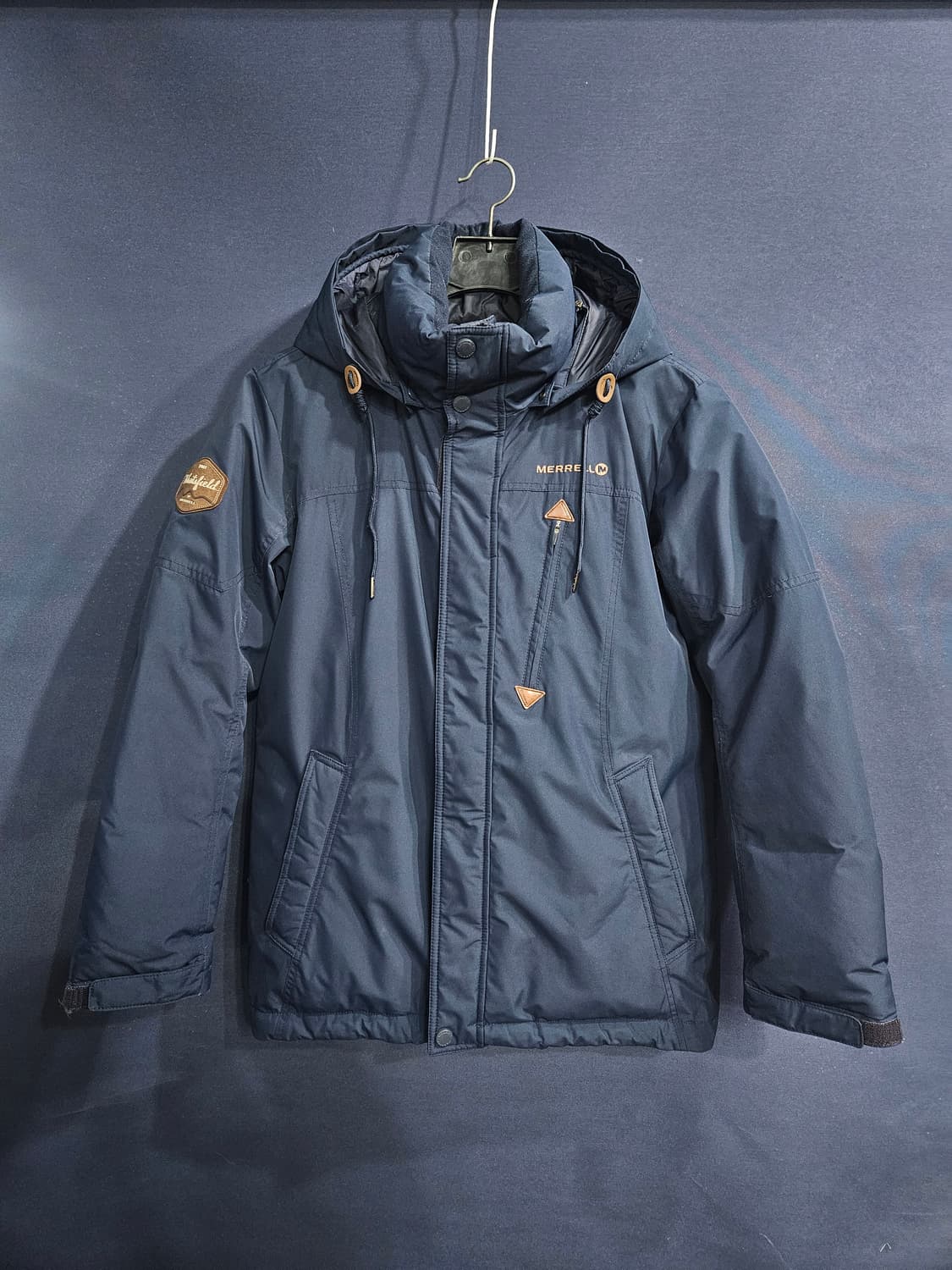 머렐 네이비컬러 남성 95 덕다운 패딩  상품이미지1