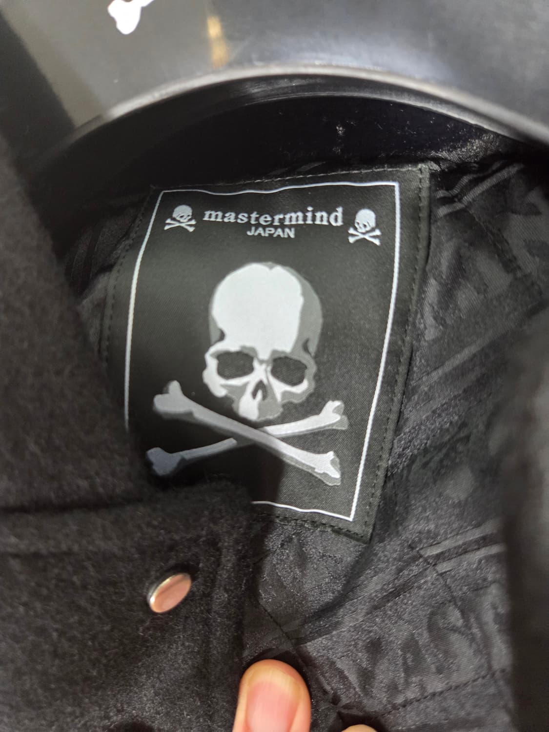 마스터마인드재팬 캐시미어 바시티 후드 L 상품이미지6