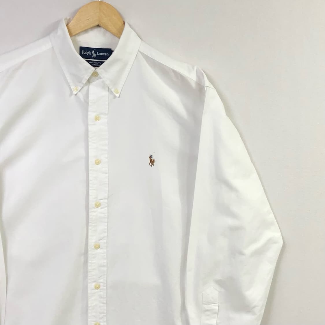 XL 폴로 옥스포드 화이트 셔츠 상품이미지1