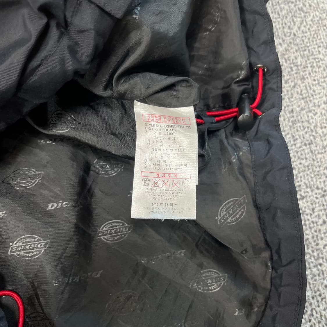 <디키즈 사이드 포켓 바람막이> No.1353 상품이미지8