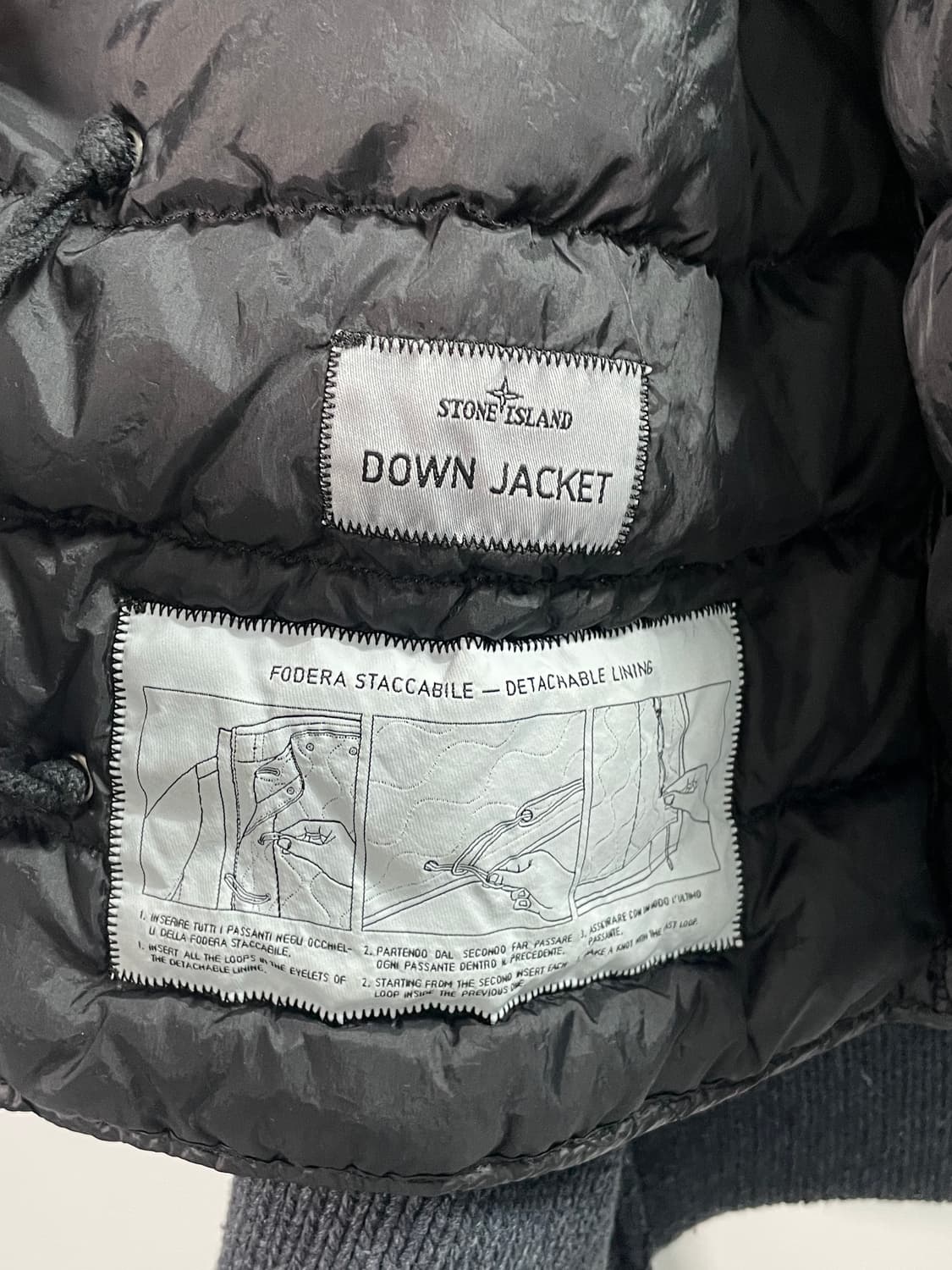 21FW 스톤아일랜드 와펜 레이어드 내피 가디건 (on.147) 상품이미지7