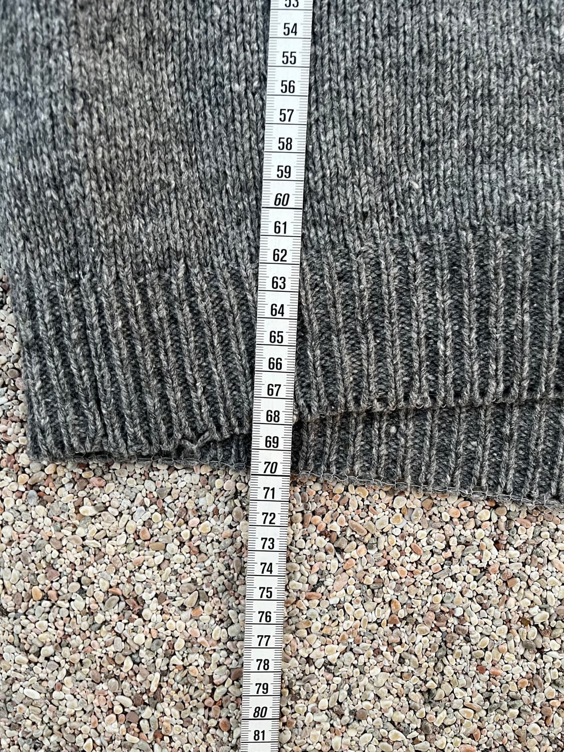 칼하트 그레이 아방핏 니트(m) 상품이미지5