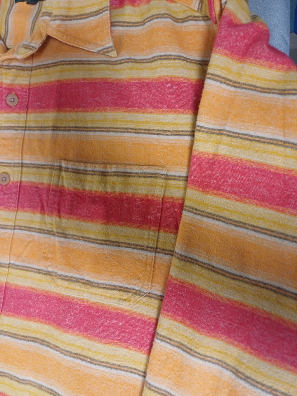 에디바우어 Japan 빈티지 플란넬 셔츠 상품이미지4