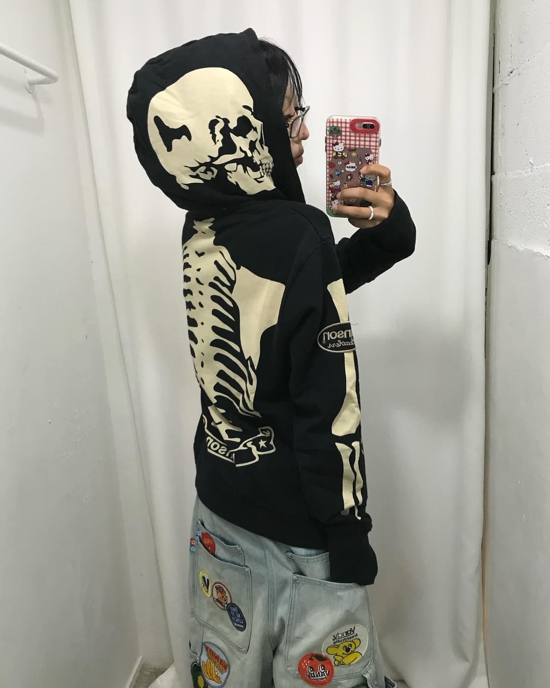 Vanson Bone Hood Zip-Up 상품이미지5