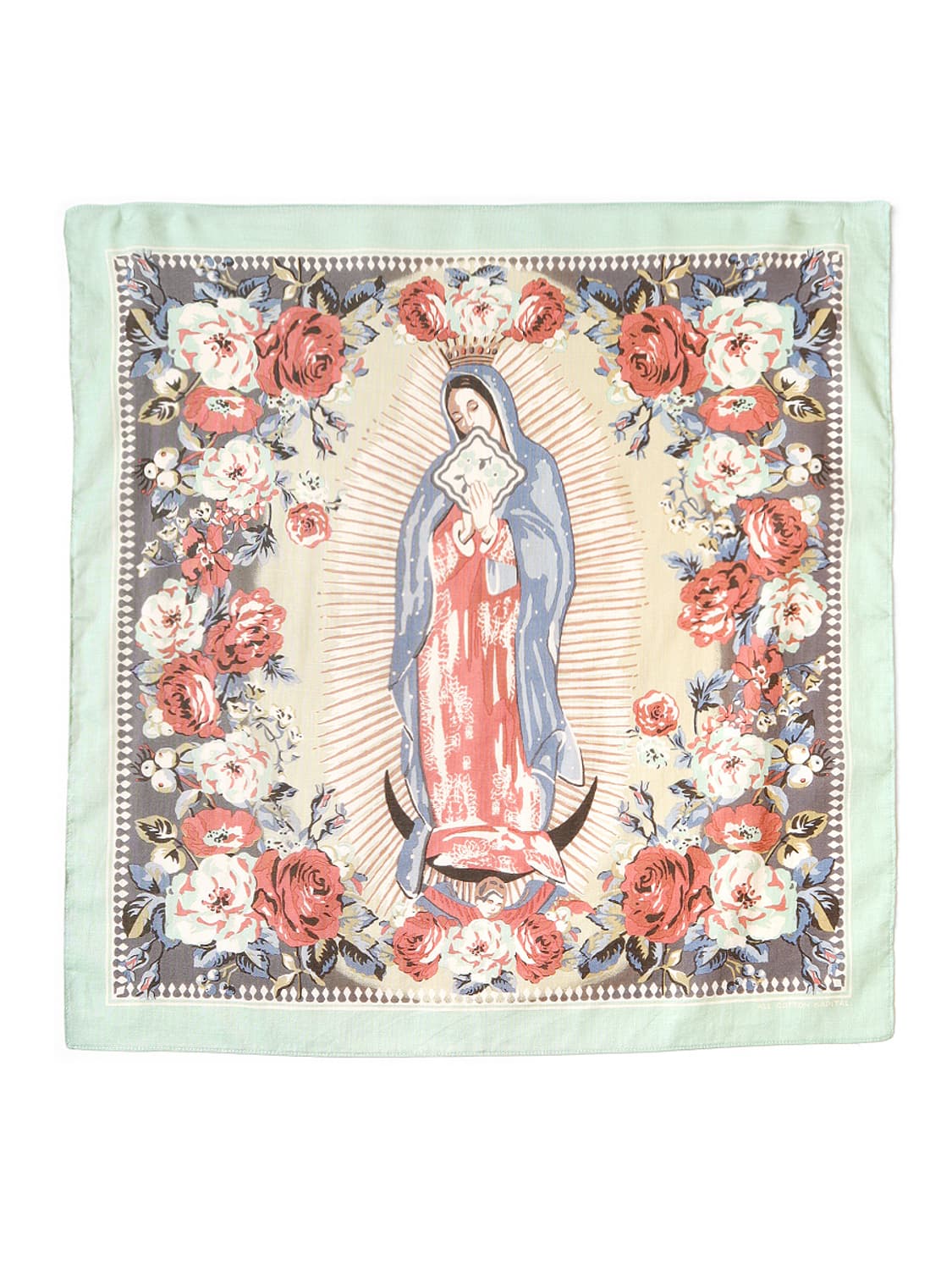 캐피탈 컬러드 반다나 패키쉬 마리아 민트 상품이미지1