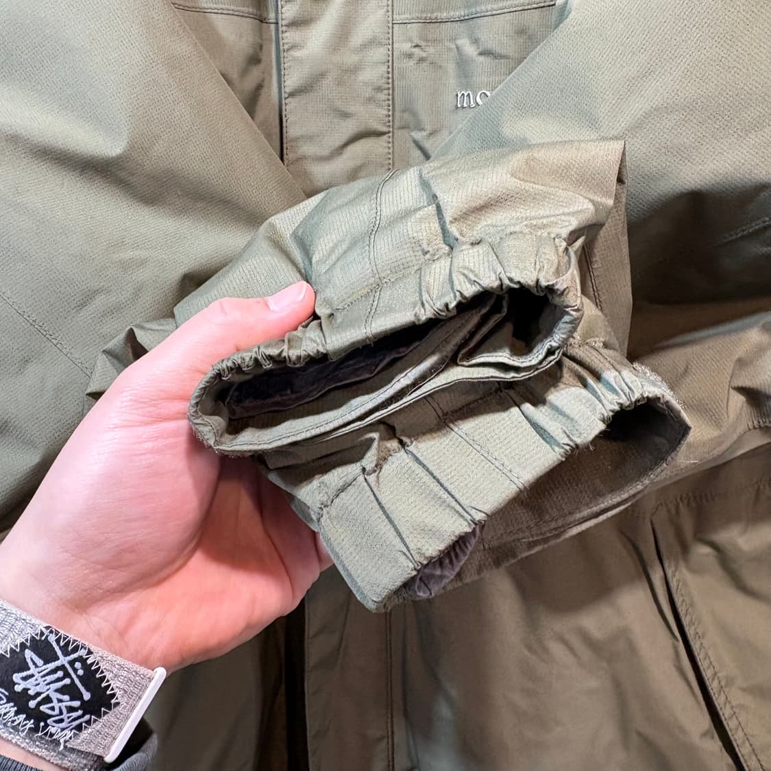 [XL] mont bell 몽벨 90's 고어택스 바람막이 점퍼 상품이미지5