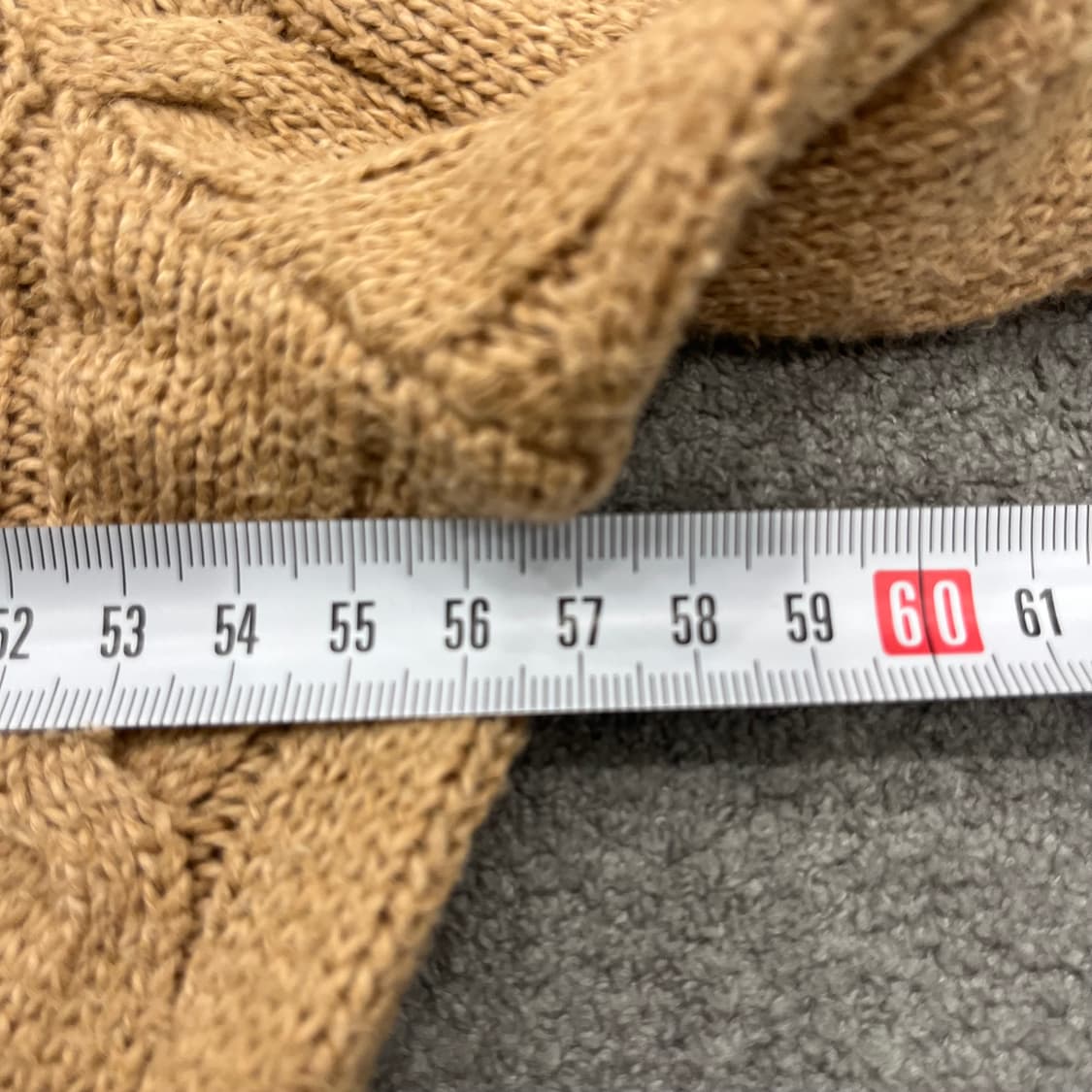 M 폴로 랄프로렌 케이블 베이지 니트 상품이미지8