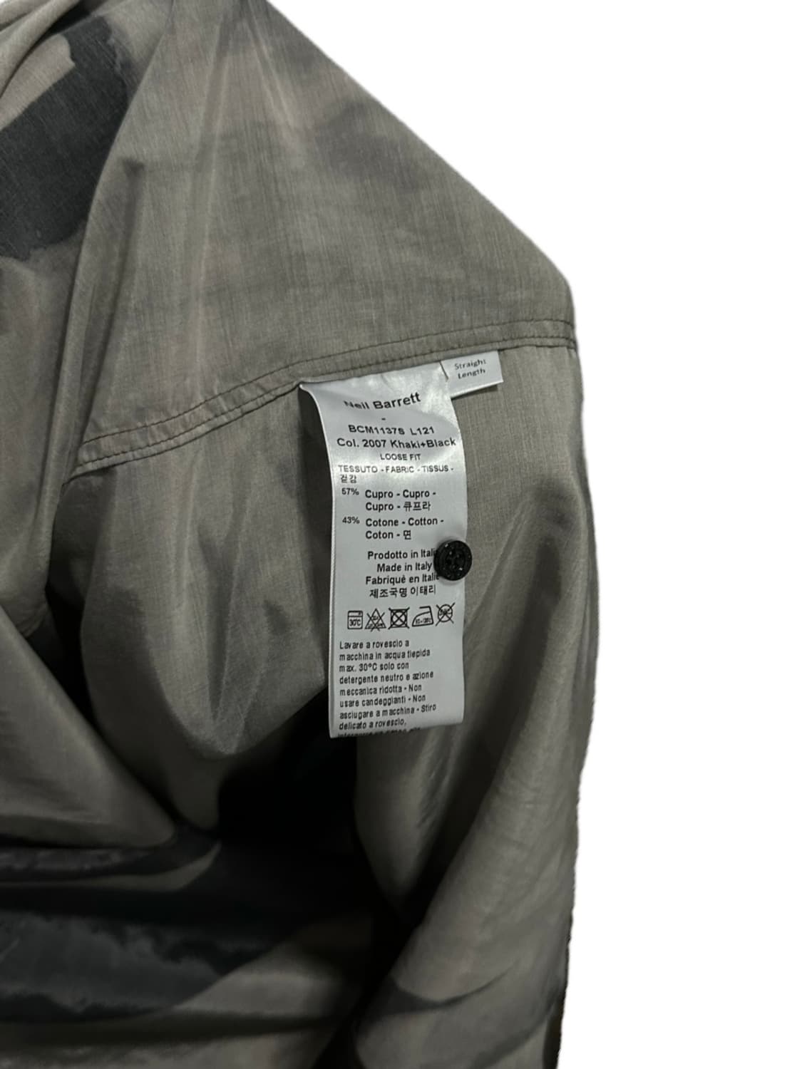 닐 바렛 반팔 셔츠 상품이미지8