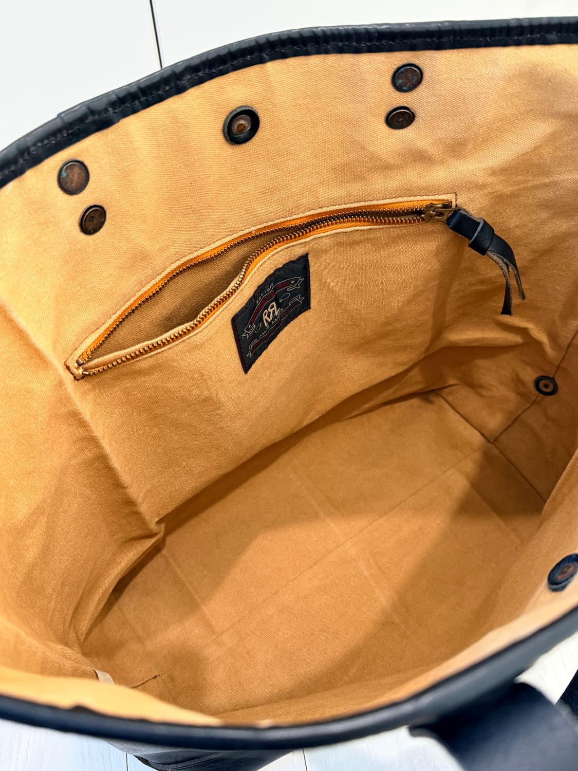 RRL 콘초 레더 토트백 숄더백 상품이미지6