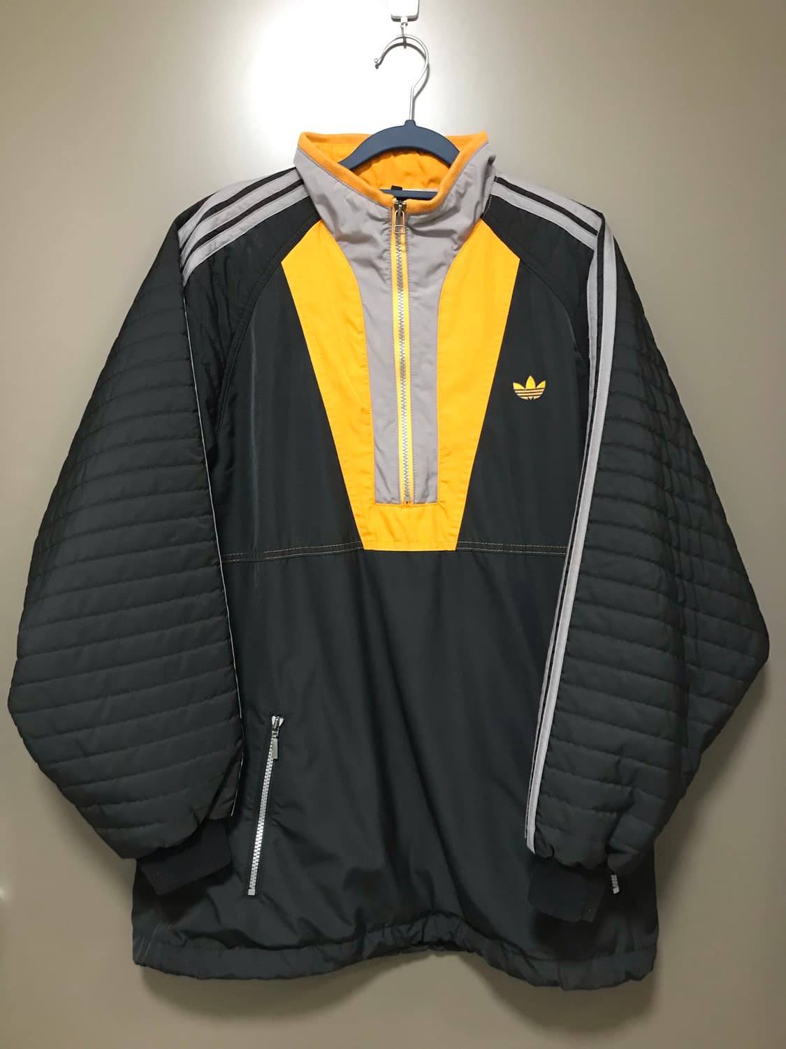 90년대 아디다스 일본판 누빔 아노락 상품이미지1