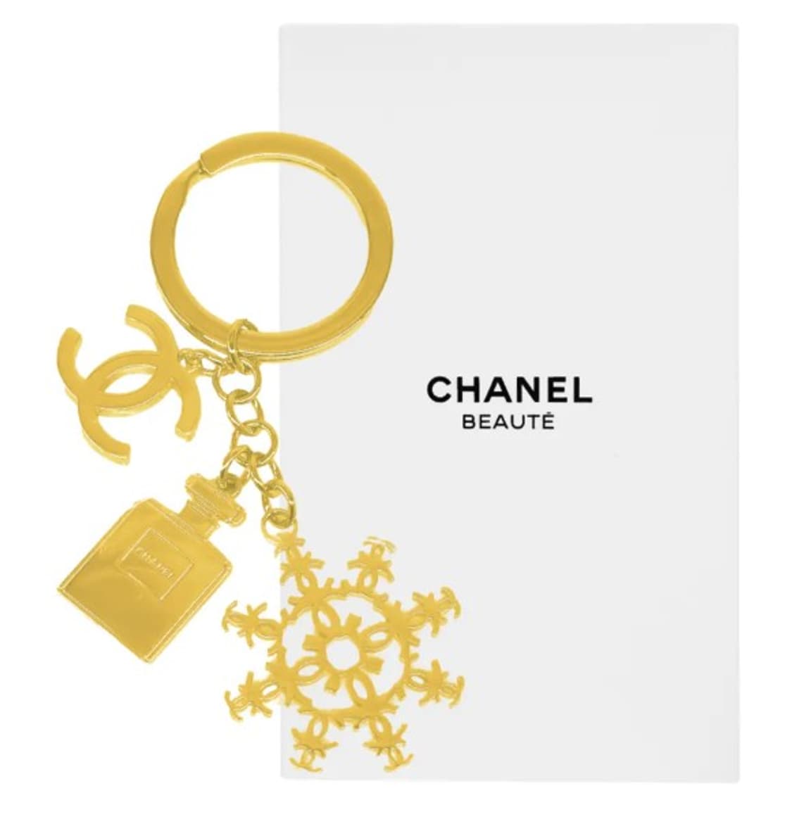 샤넬(CHANEL) 눈꽃 참 키링 (새제품) 상품이미지1