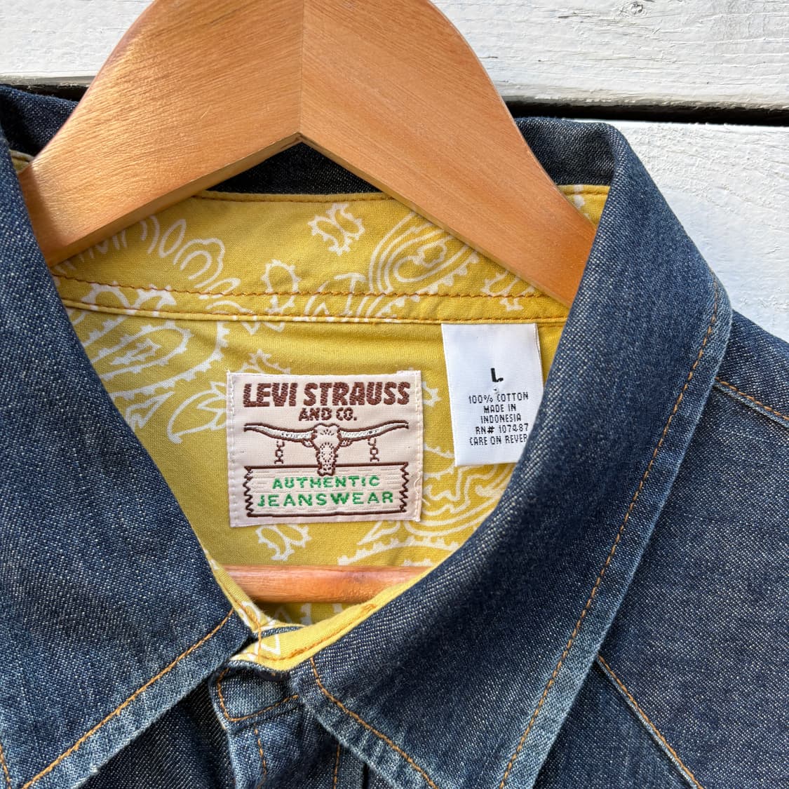 Levi’s 리바이스 데님 셔츠 상품이미지4