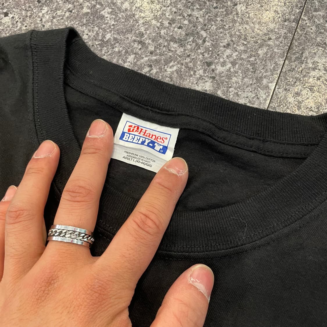 빈티지 프린팅 반팔티 상품이미지3