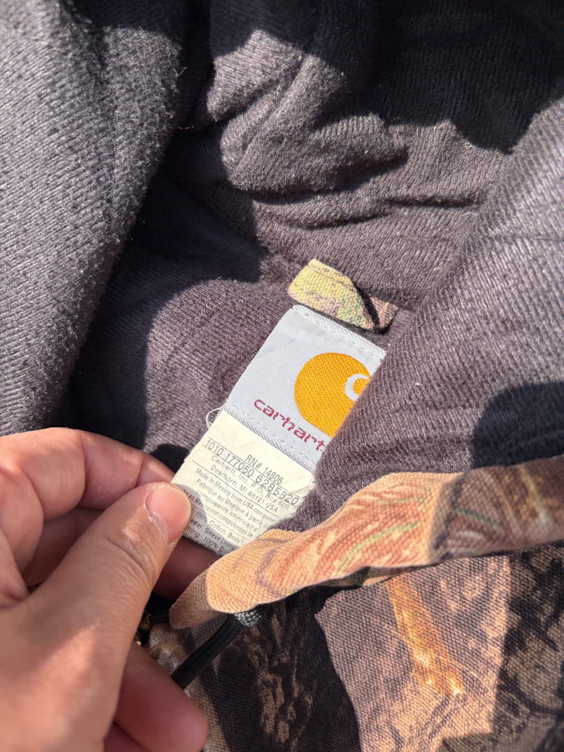 칼하트 리얼트리 덕액티브 자켓 상품이미지6