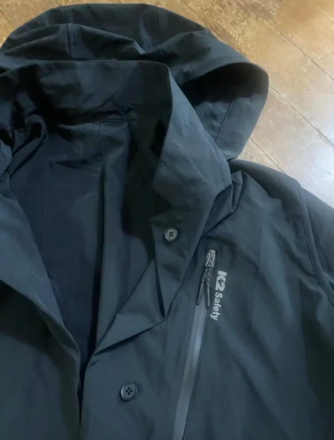 (새상품) K2 Safety 리버서블 블랙 후드 자켓 2XL 새상품 상품이미지2