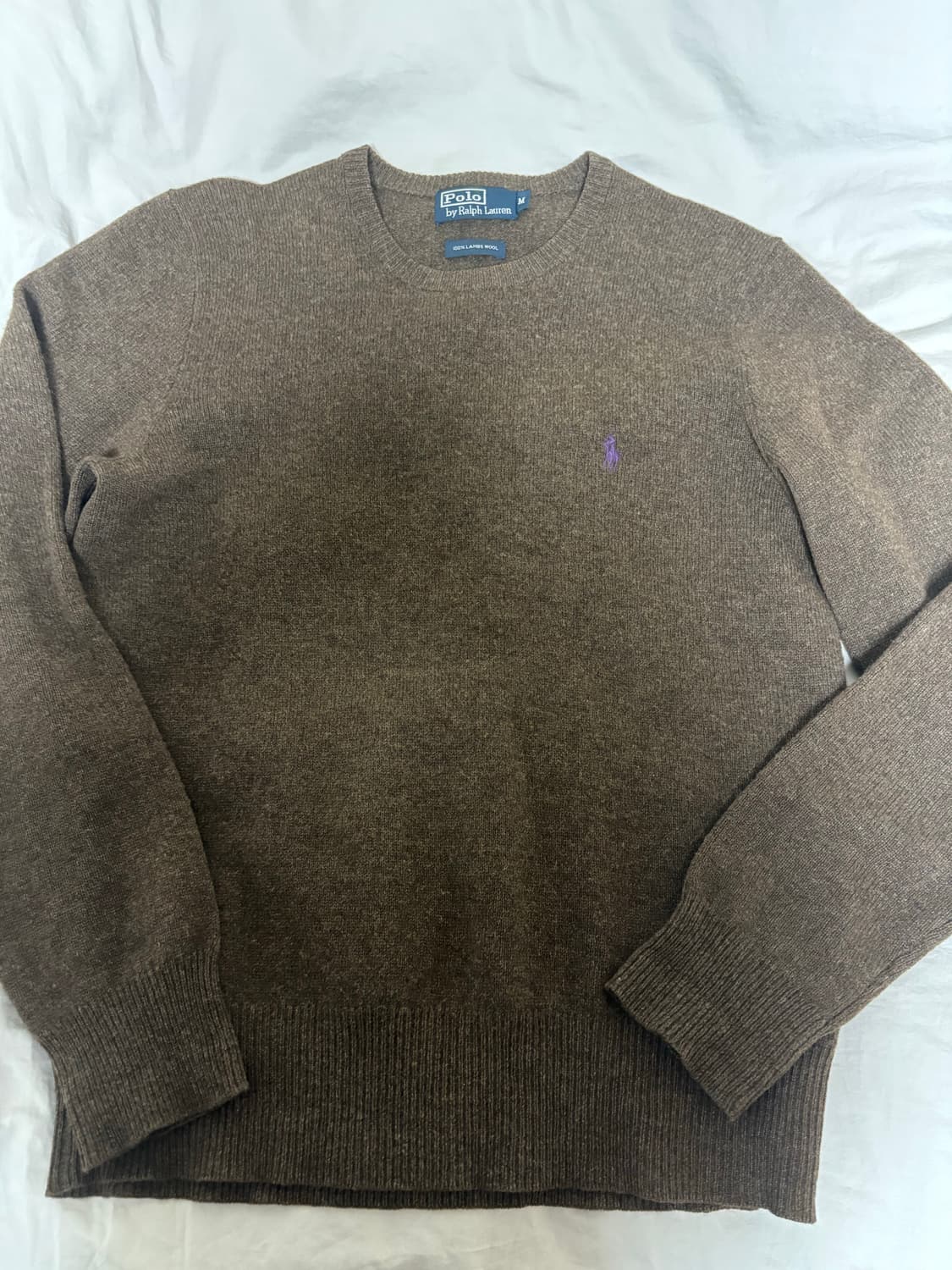 폴로랄프로렌 램스울 라운드넥 니트 상품이미지1