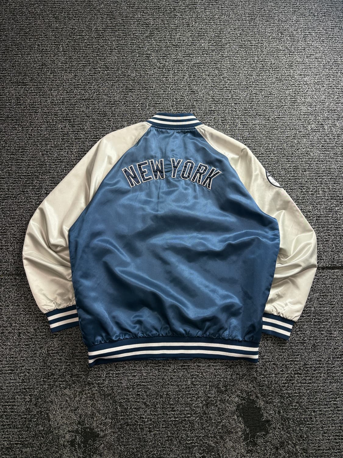 MLB 뉴욕양키스 올드스쿨 사틴 바시티 자켓 3058 상품이미지4