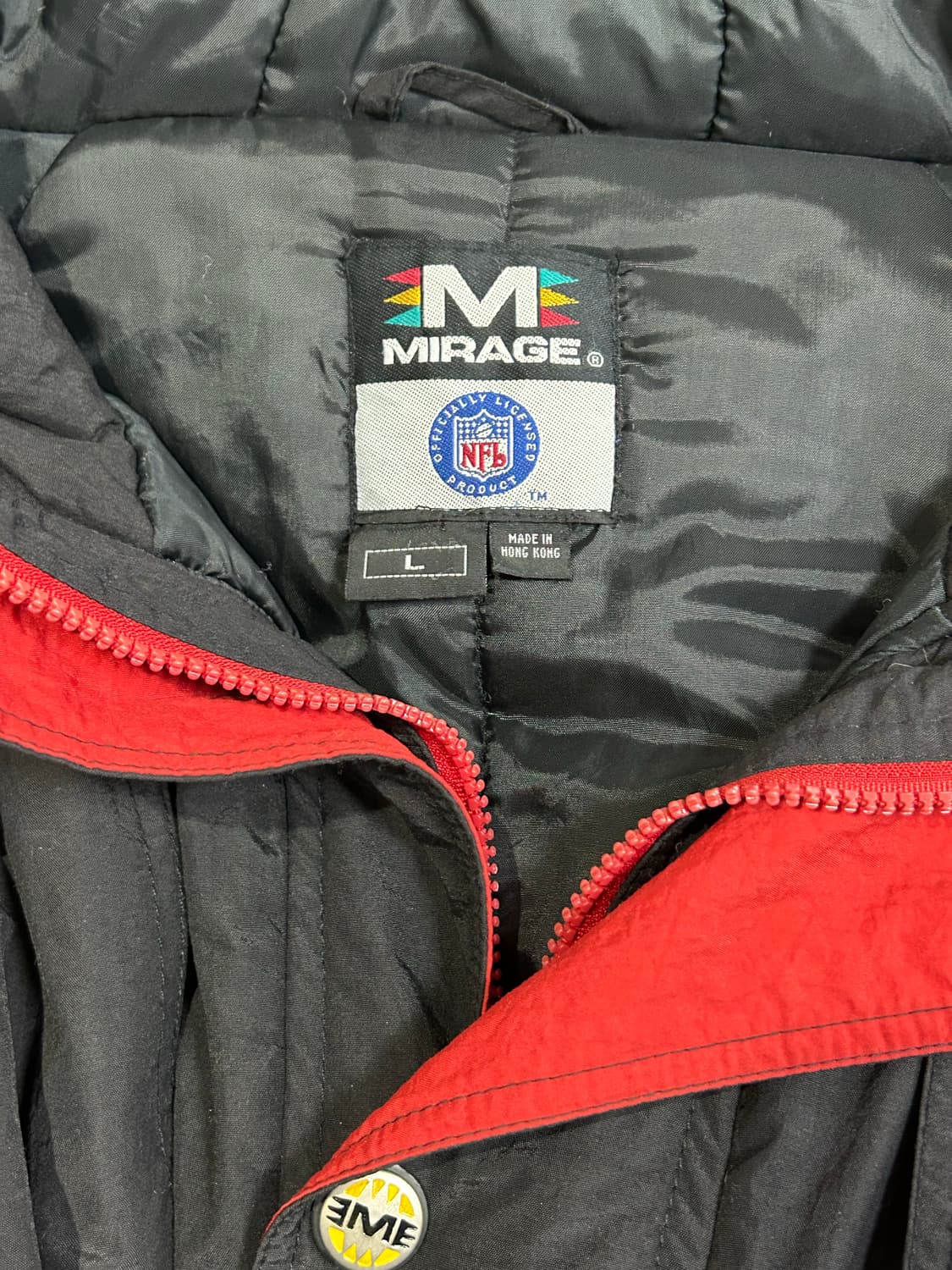 90‘s Mirage Kansas City Chiefs 패딩 L 상품이미지3