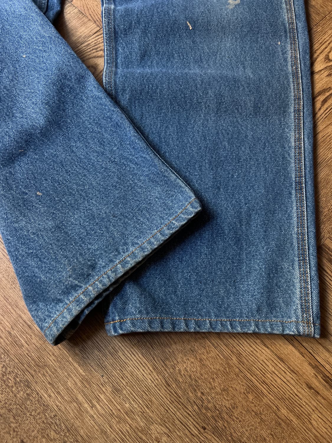 [38]칼하트 USA 빈티지 페인팅 워크 데님 팬츠 상품이미지2