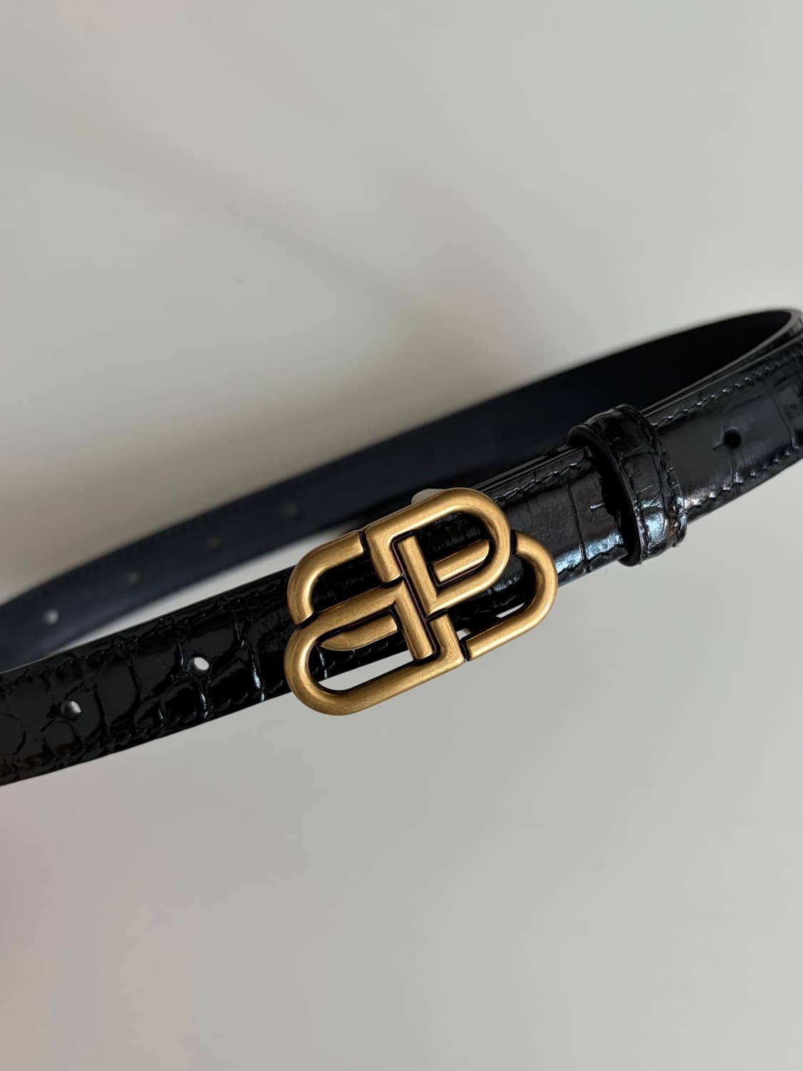 발렌시아가 BB 금장 벨트 상품이미지1