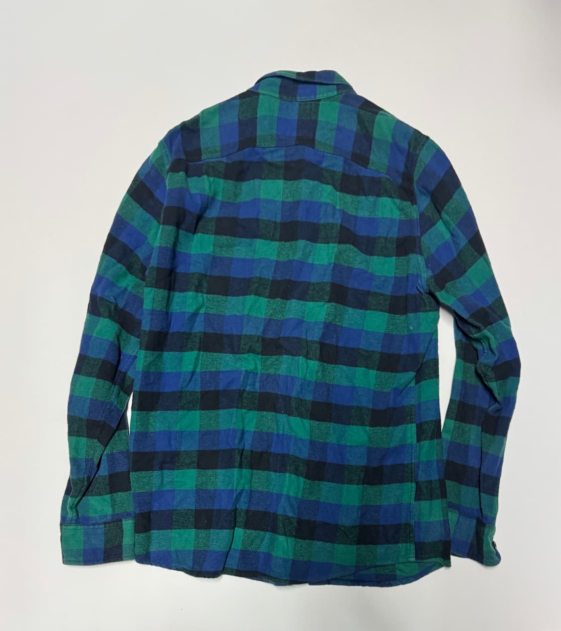 홀리스터 멀티 컬러 빈티지 체크 셔츠 L 상품이미지2