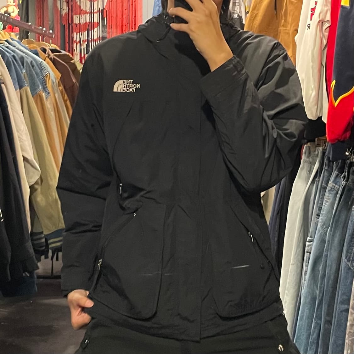 [IM] northface 노스페이스 블랙 바막(후드O) 상품이미지3