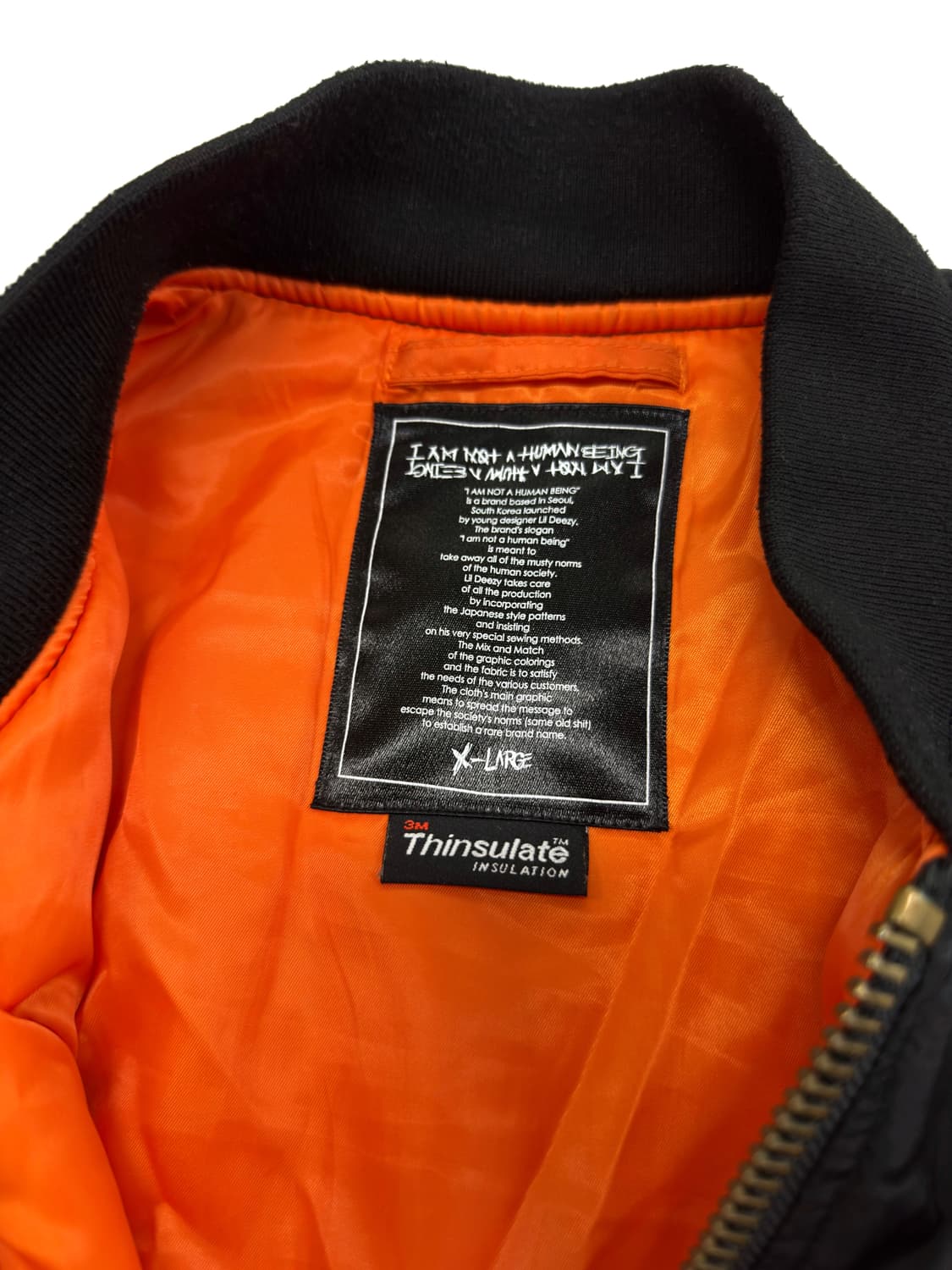 아임낫어휴먼비잉 ma-1 상품이미지5