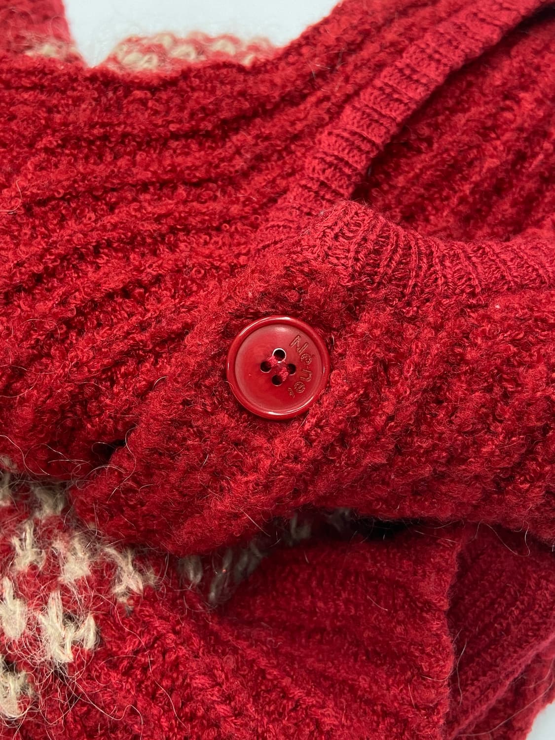 Ne-net hood (?) knit cardigan 상품이미지4