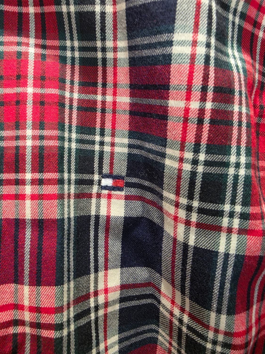 Tommy hilfiger 타미힐피거 레드 체크 셔츠 상품이미지4