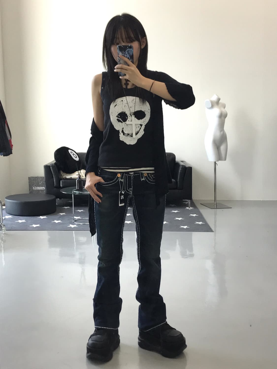 True Religion stitch denim pants 상품이미지4