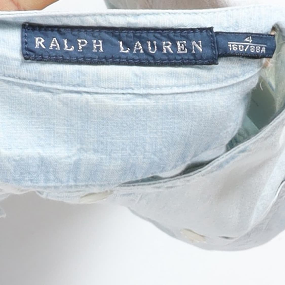 랄프로렌 Ralph Lauren Denim Non Collar Shirt 상품이미지7