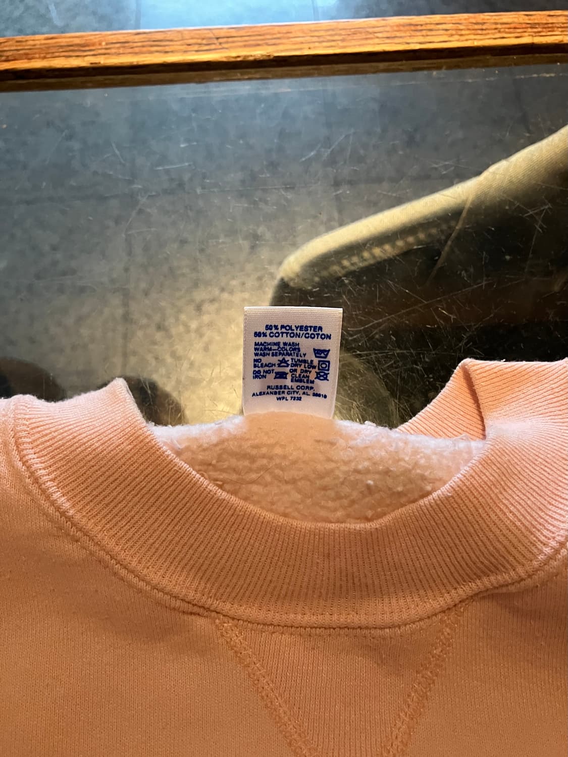 80s USA 빈티지 러셀 플레인 스웻 셔츠 맨투맨 상품이미지6