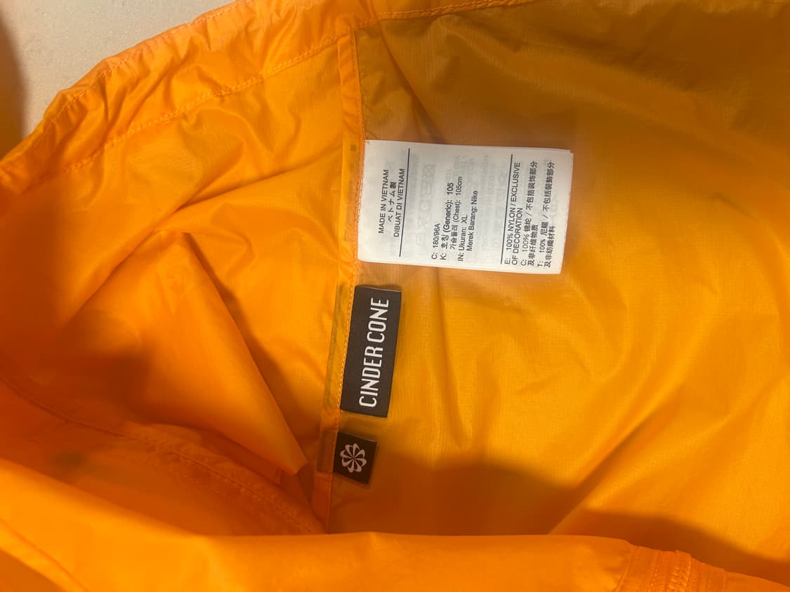 나이키 ACG 윈드프루프 신더 콘 자켓 브라이트 만다린xl 상품이미지7