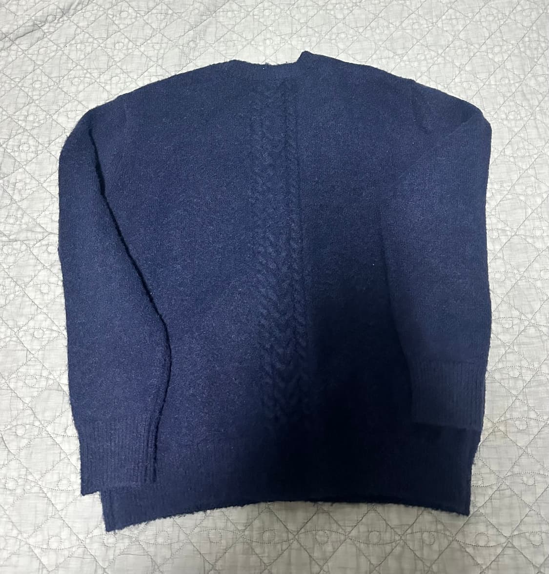 웨이비니스 모헤어 가디건 딥네이비 2사이즈 상품이미지5