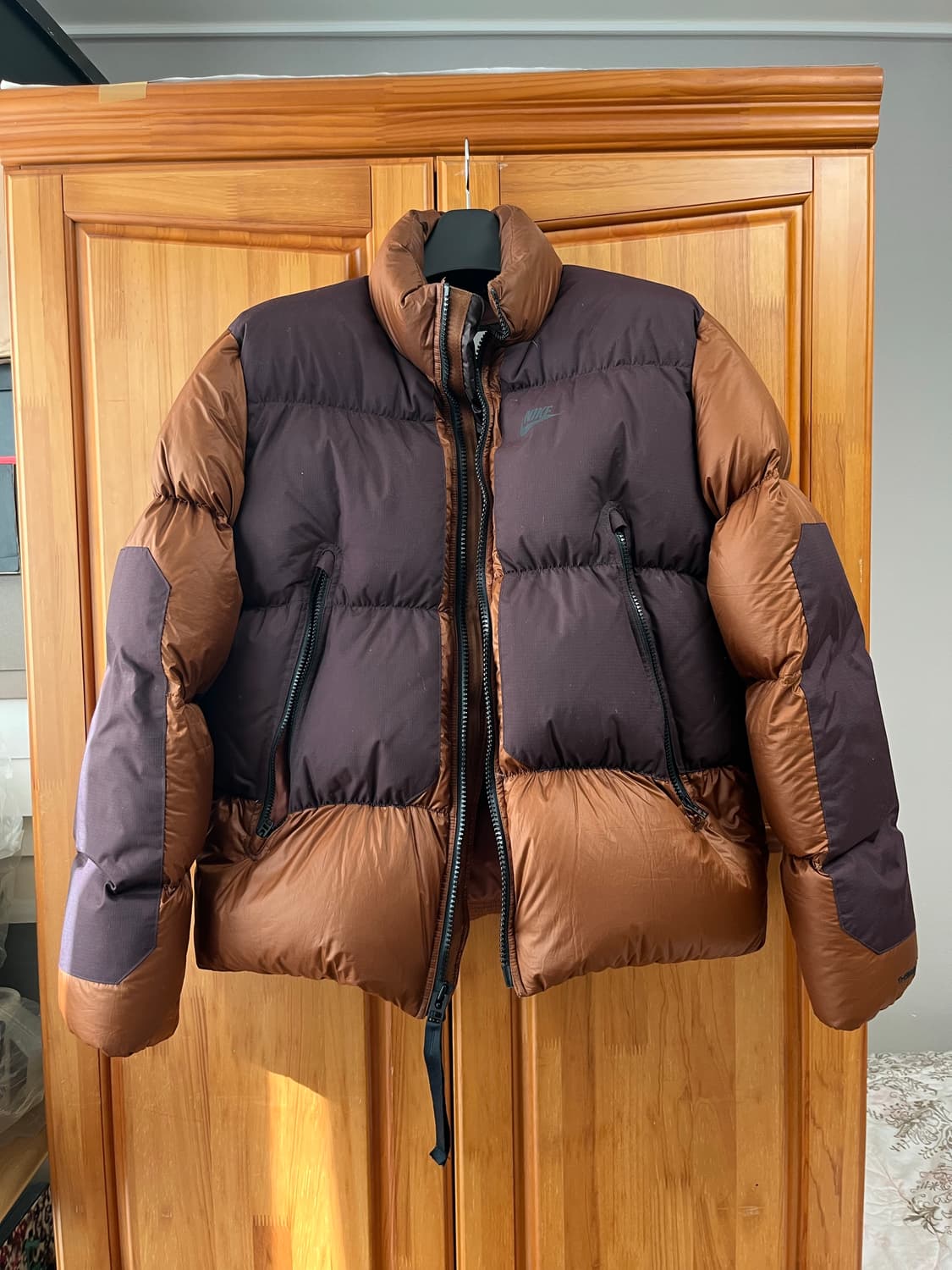 나이키 브라운 다운 패딩 상품이미지2