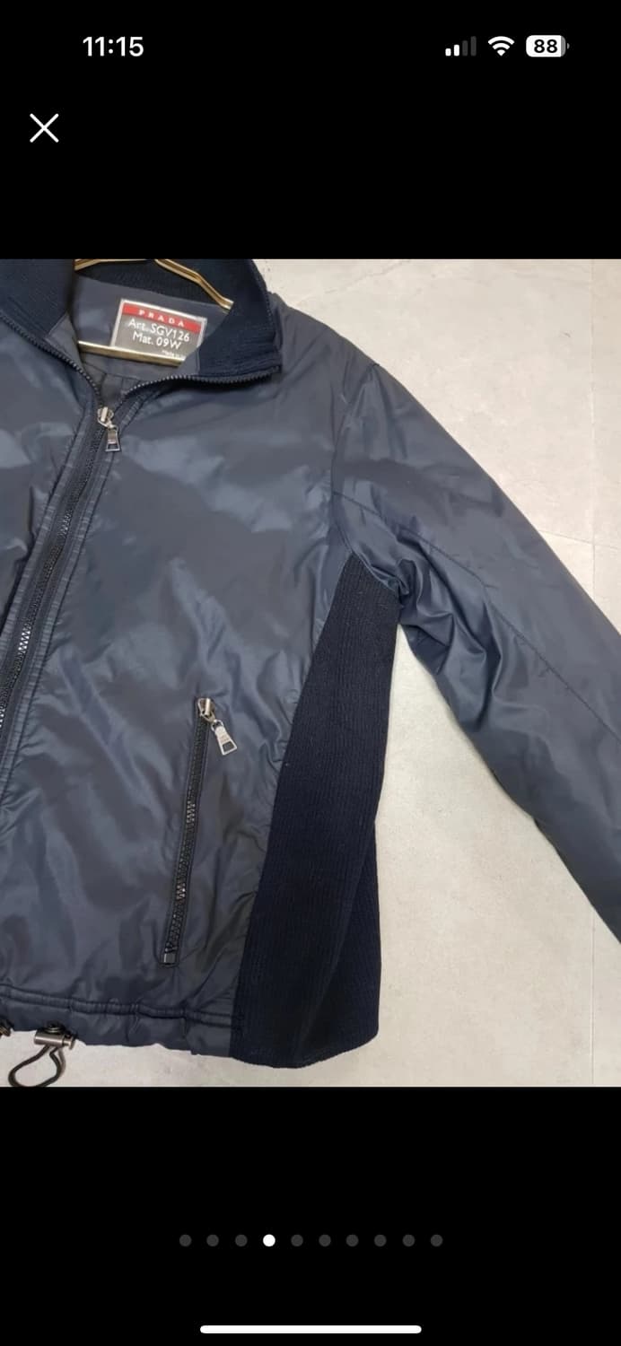 정품 프라다.점퍼 66~77 남.여 공용. 상품이미지4