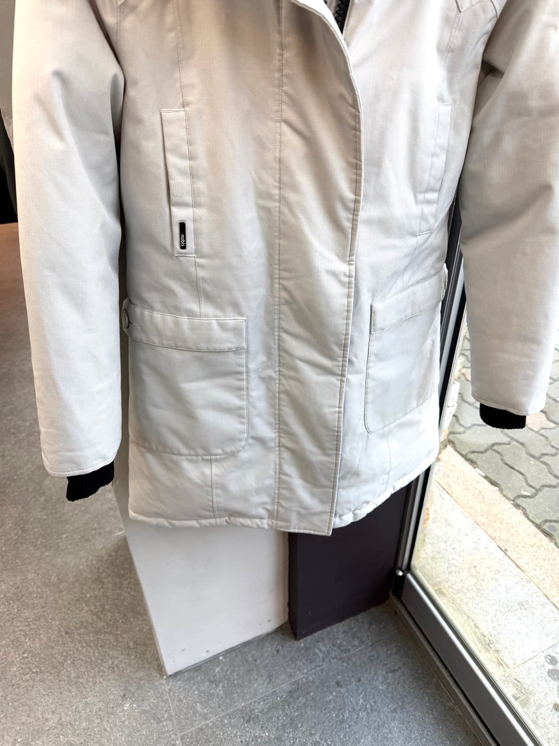 S/ 노비스 메리데스 다운 후디드 패딩점퍼 상품이미지4