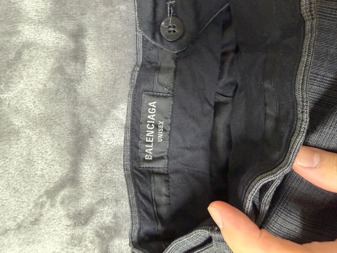 발렌시아가 스케이터 그래피티 슬랙스 팬츠 xs 그레이 상품이미지5