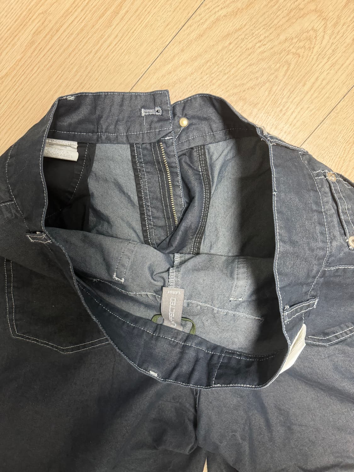 언어펙티드 원턱 팬츠 상품이미지5