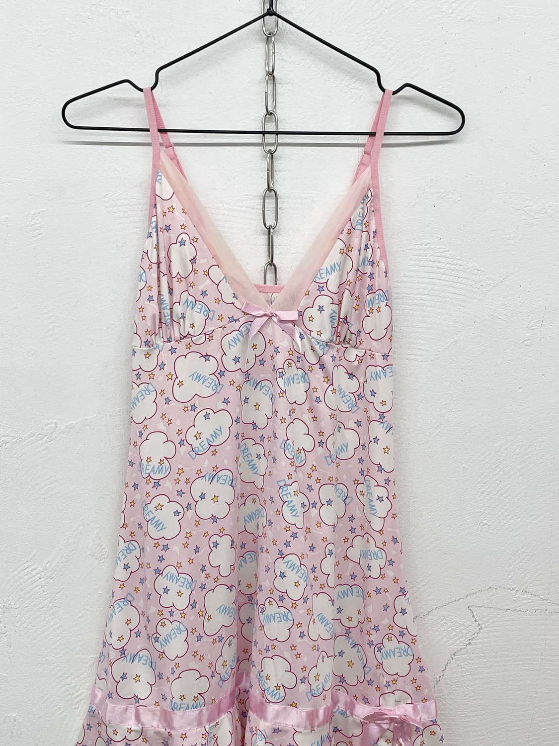 키치 패턴 프릴 슬립 상품이미지5