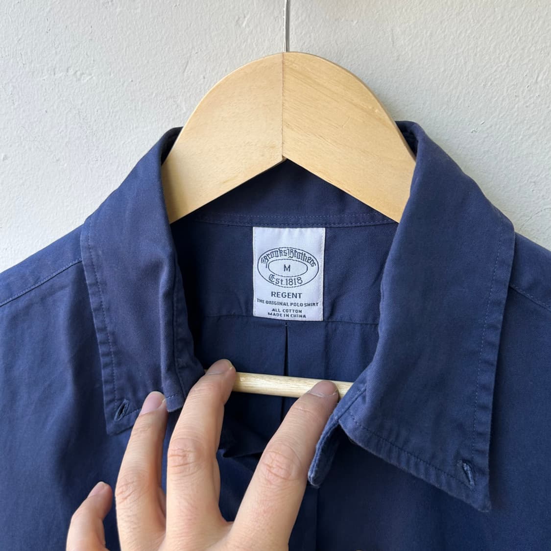 16621 - 브룩스 브라더스 네이비 셔츠 상품이미지3