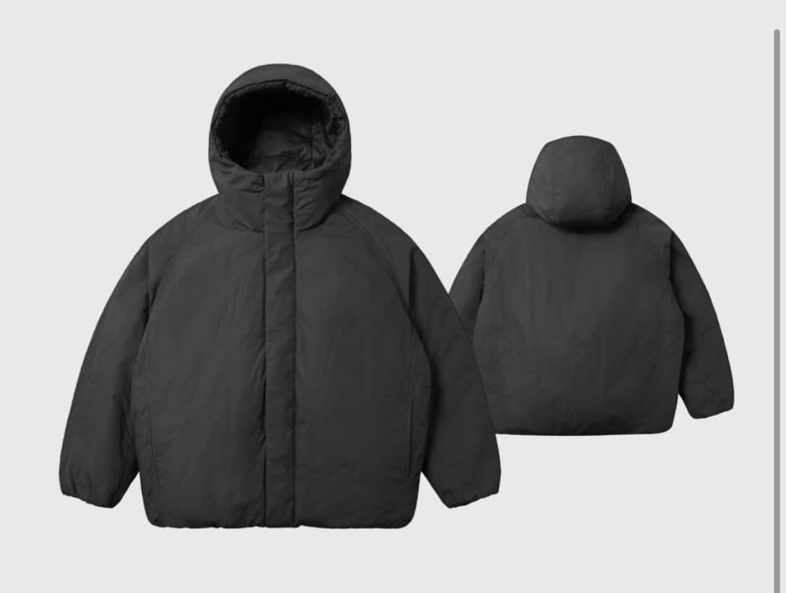 유니클로 U 퍼프테크 볼륨파카 다크 그레이 상품이미지1