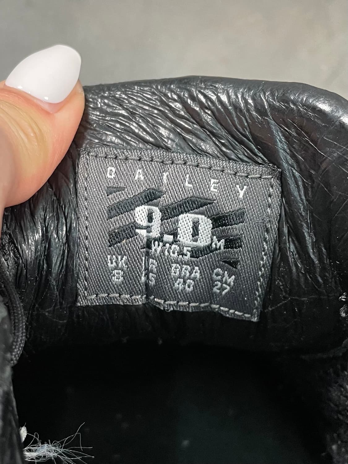 오클리 2005 메탈로고 코일레더 스니커즈 상품이미지6