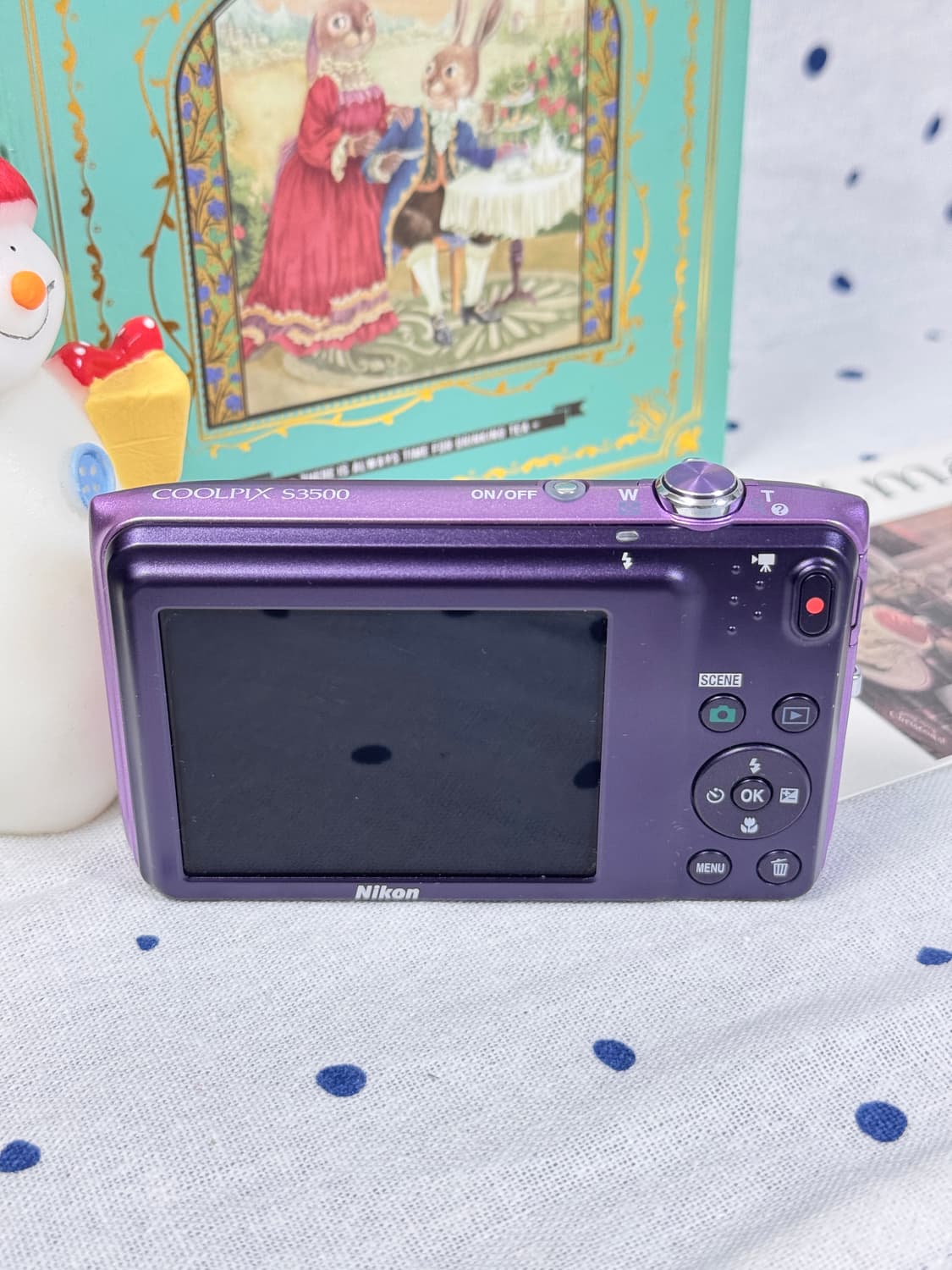 니콘 쿨픽스 S3500 바이올렛(빈티지디카) 상품이미지4