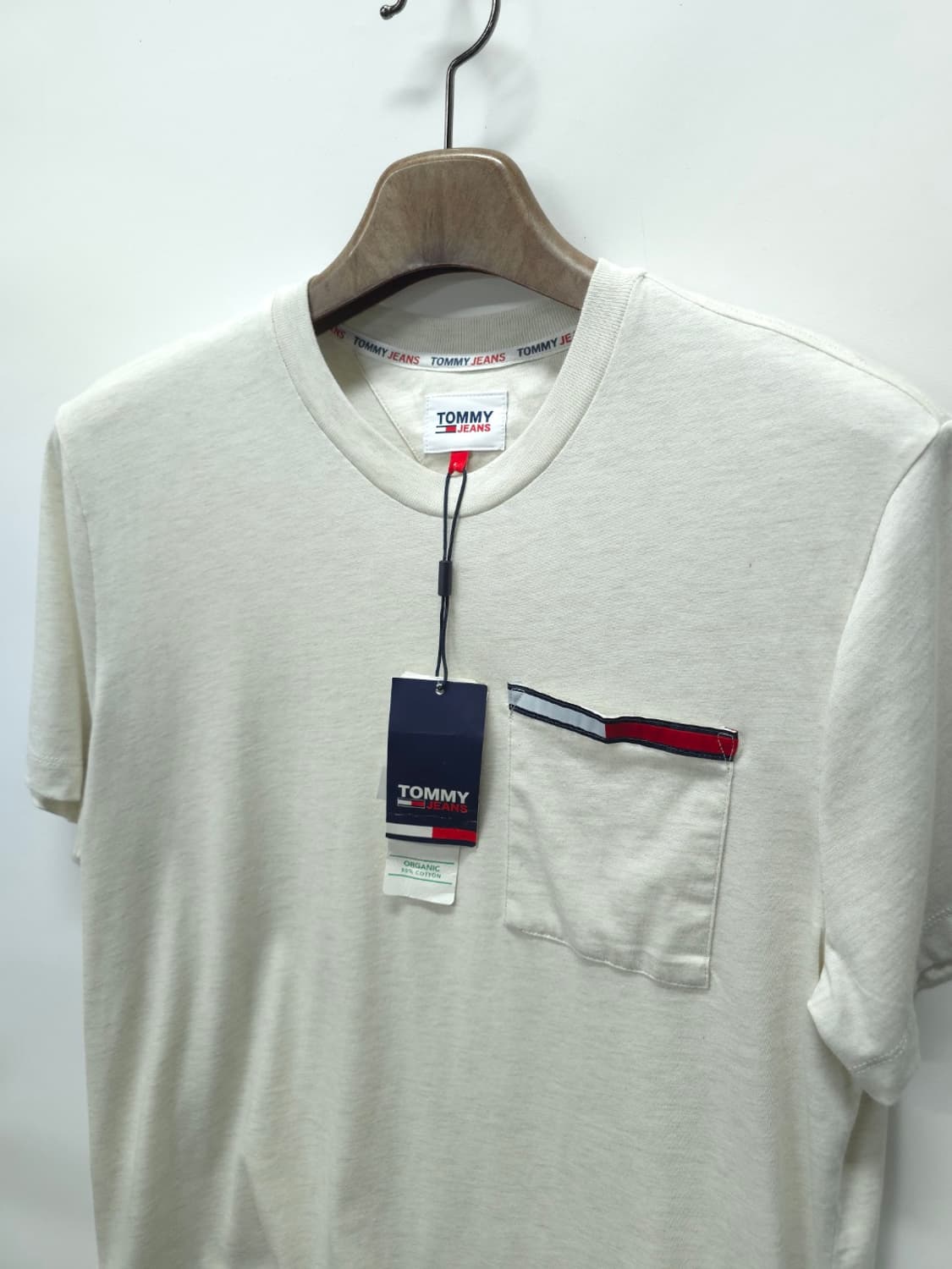 ​타미진스 오가닉 코튼 포켓 반팔 티셔츠 (L사이즈 / 미사용 새상품) 상품이미지1