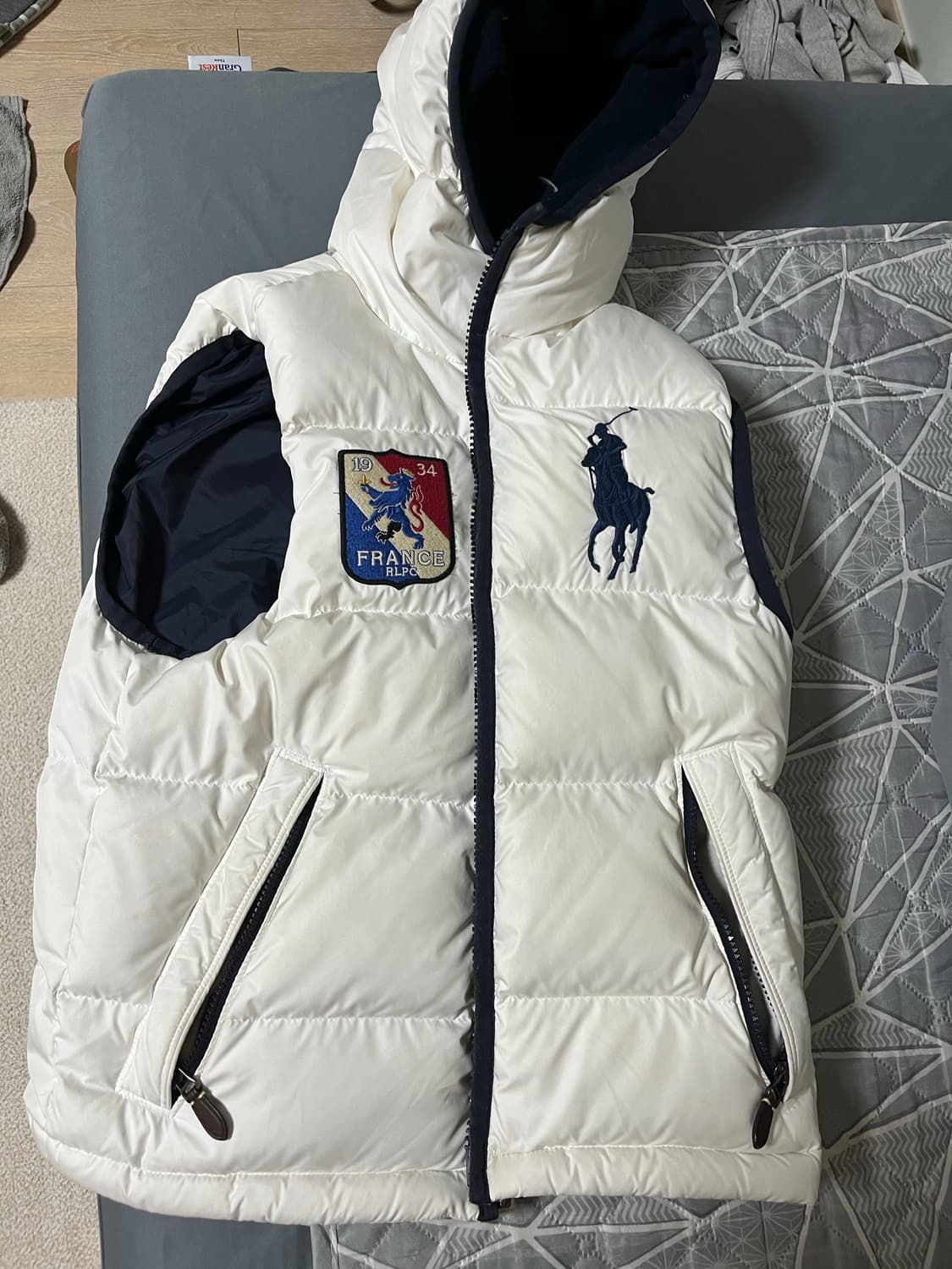 폴로 빅포니 프랑스 패딩 조끼 상품이미지1