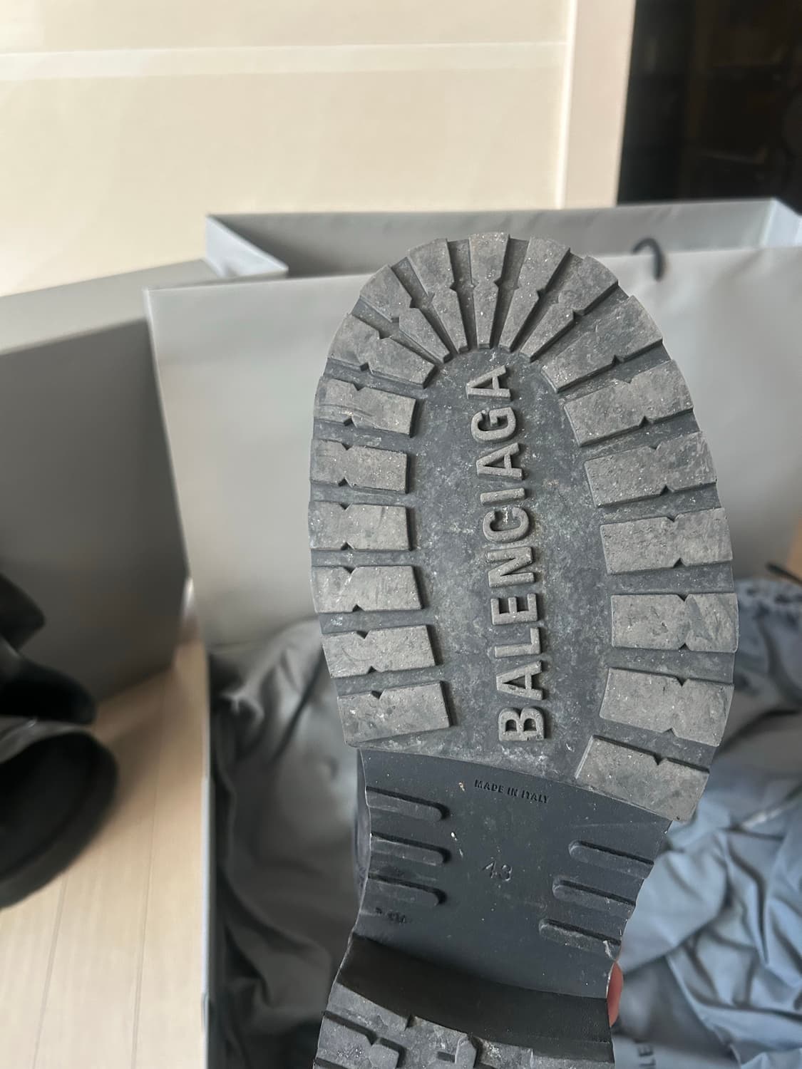 발렌시아가 베놈 부츠 하이 43 상품이미지6