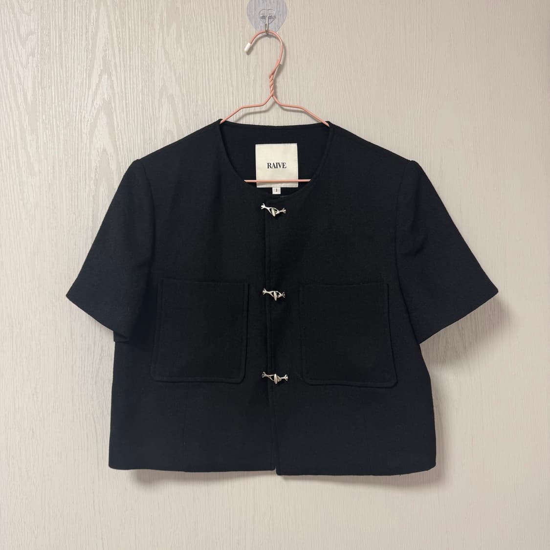 (1) 레이브 하프 포켓 트위드 자켓 상품이미지2